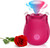 The Rose Suction Vibrator Red