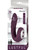 Lustful G-Spot Silicone Rechargeable Vibrator - Purple