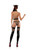 Mesh Set with Cat Ears M/L Black Mesh Set with Cat Ears M/L Black