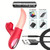 Turbo Tongue Rose Vibrator with Suction