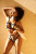 Mapale Two Piece Mesh Set Nude/Black 8849 S