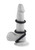 Selopas 3 Ring Circus Silicone Cock Ring - Black