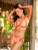 3 PC Zig Zag Net Bikini Top, Boyshorts, and Shrug