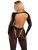 Seamless Opaque Cut-Out Footless Lingerie Jumpsuit