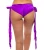 Ribbon Tie Shorts, Purple