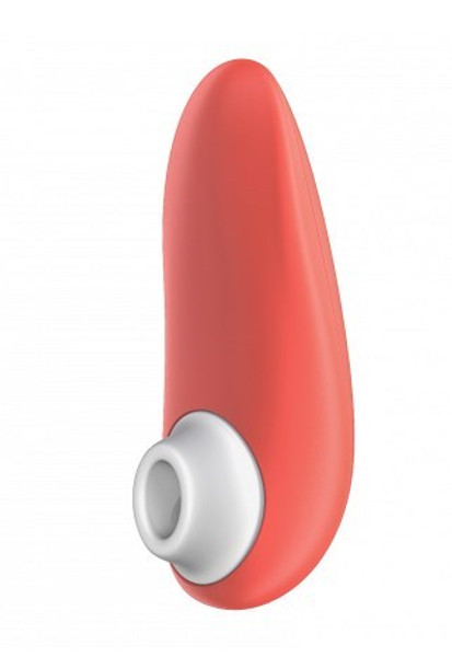 Womanizer Starlet 2 Rechargeable Silicone Clitoral Stimulator - Coral front view