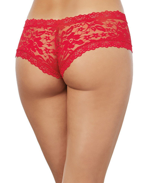 Lace Panty Red S Image 1