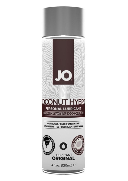 JO Hybrid Lubricant W/Coconut 4 Oz