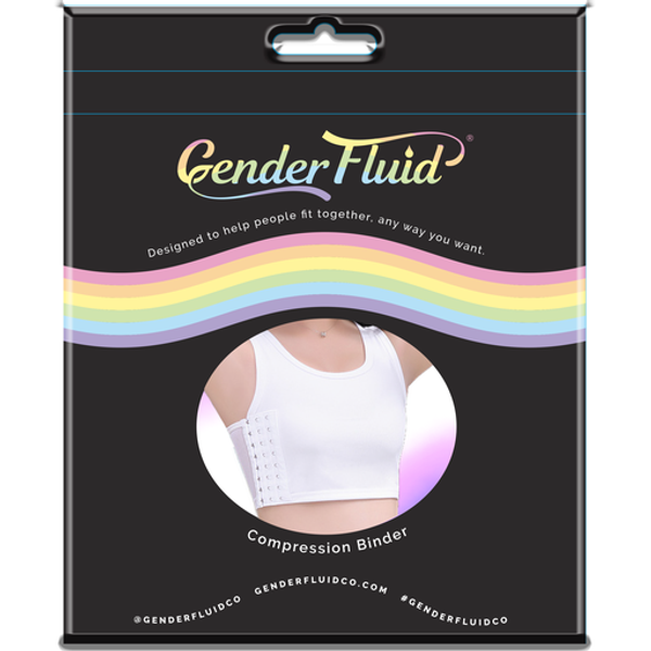 GF Chest Compression Binder White, Large