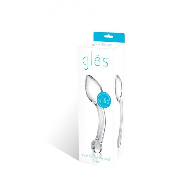 Glas Pure Indulgence Anal Slider - Glass Dildo