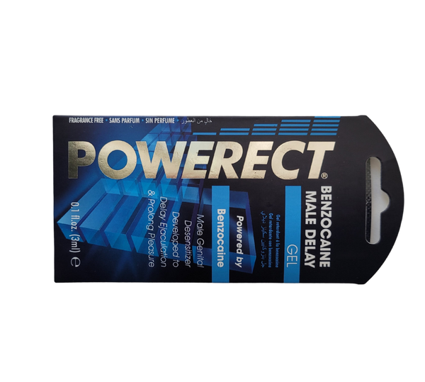 Powerect Benzocaine Delay Serum 5 ml Foil Pack