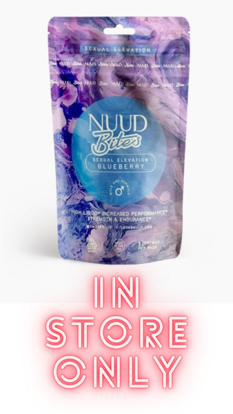 NUUD Sex Bites Blueberry Gummies for Men