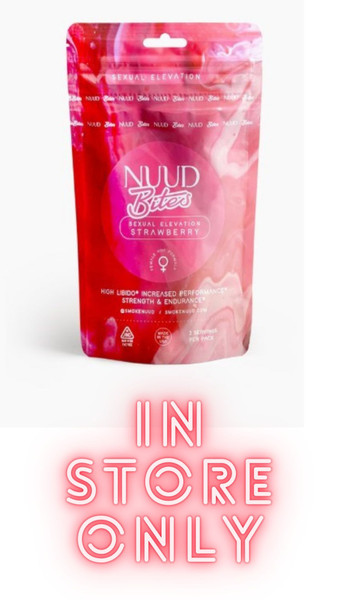 NUUD Sex Bites Strawberry Gummies for Women