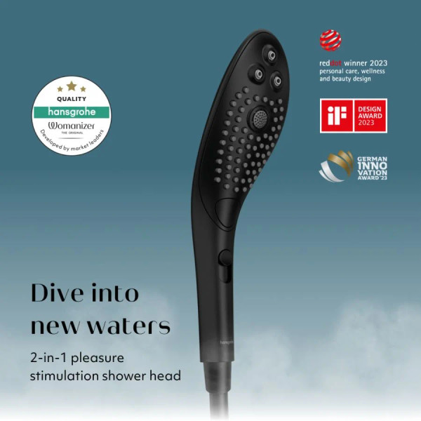 Womanizer Wave Shower Head - Black