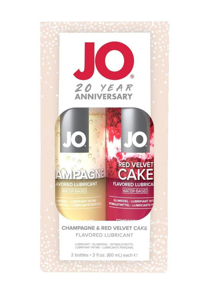 JO Limited Edition 20 Anniversary Gift Set - Champagne 2oz/Red Velvet Cake 2oz