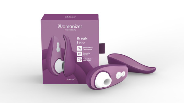 Womanizer Liberty 2 Clitoral Stimulator - Purple