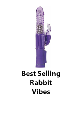 image of Rabbit Vibrator with caption reading Best Selling Rabbit Vibes