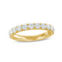 Anillo de boda a medio camino de diamantes esenciales (1.00TW)