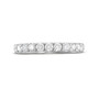 Essential Diamond Halfway Wedding Band (0.75TW)