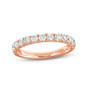 Essential Diamond Halfway Wedding Band (0.75TW)