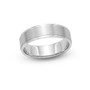 Bague de mariage en or jaune avec cannelure et diamants de 6 mm