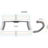 ENVE Composites SES AR IN-Route Bar, (31.8) 38/43cm, Black