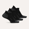 Feetures Elite Max Cushion No Show Tab black 3 pack sport factory