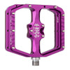 Burgtec Penthouse Flat MK5 B-Rage Edition Pedals, Purple Rain