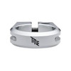 Title Bolt-On Seatpost Clamp, 31.8mm, Chrome