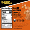 Honey Stinger Gluten-Free Stinger Waffle, Salted Caramel, 12/Count