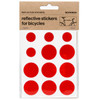 Bookman Visibility Reflective Stickers, Dots, Red