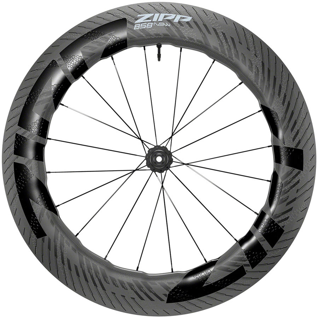 Zipp 858 NSW Carbon Clincher disc brake Front wheel