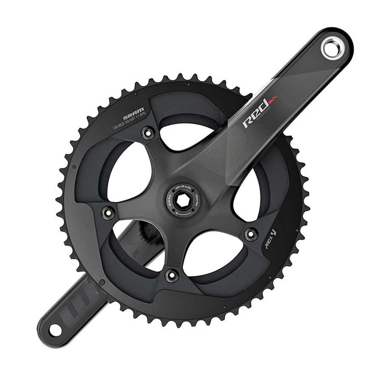 SRAM Red Crankset stiffest SRAM carbon crankset ever