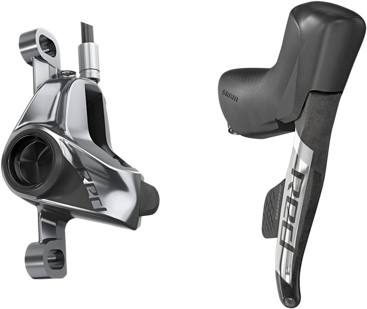 maagd sessie beeld SRAM RED eTap AXS HRD Shift/Brake Lever and Hydraulic Disc Caliper -  Right/Rear, Post Mount