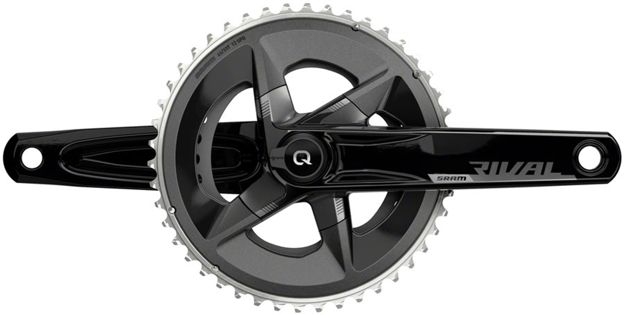 SRAM Rival AXS 2x Crankset with Quarq Power Meter