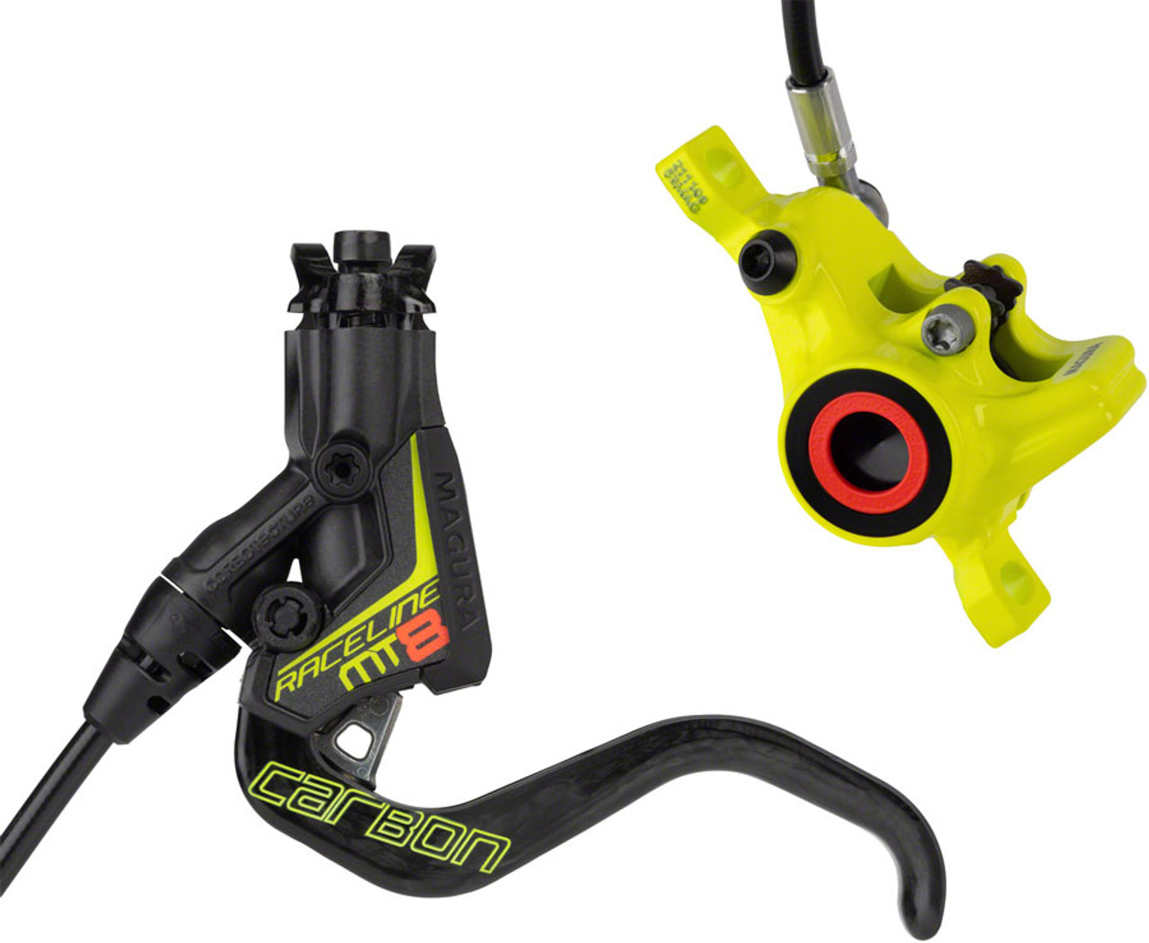 Magura MT8 Raceline Disc Brake and Lever, Front or Rear with 2000mm Hose