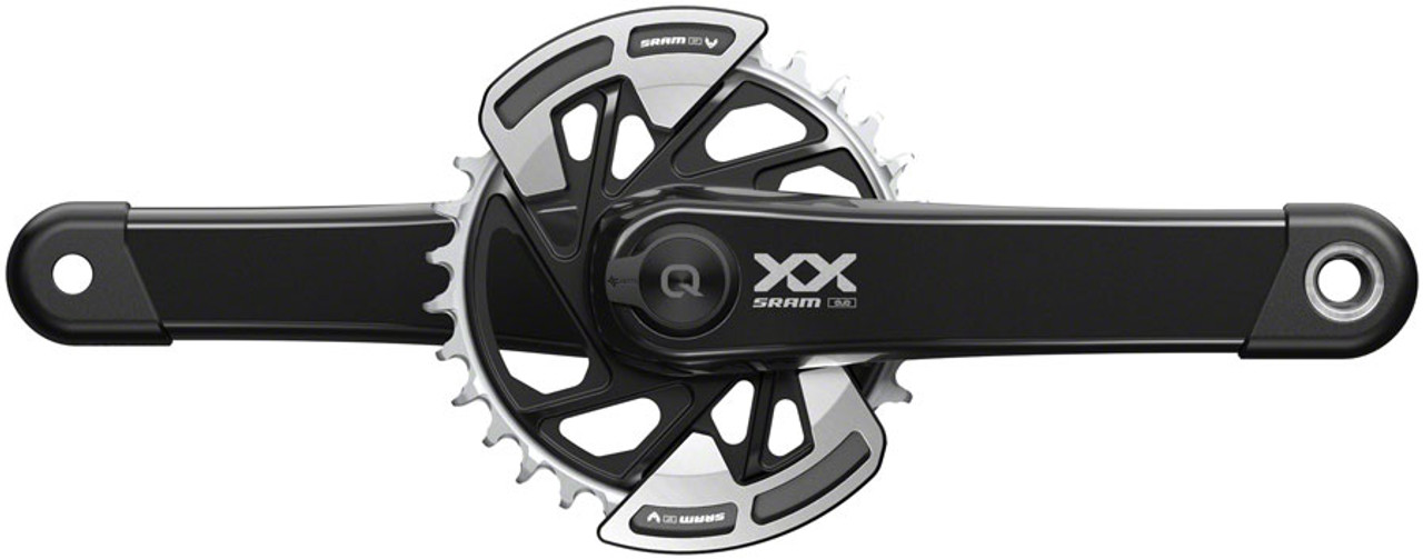 SRAM XX Eagle T-Type AXS Power Meter Wide Crankset with Gaurds