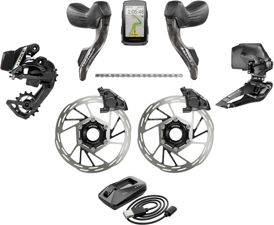 SRAM Force eTap AXS Road Groupset 2x12-Speed, HRD Shift/Brake