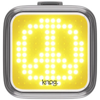 Knog Blinder Light, Peace Pattern, Front, Black NLS