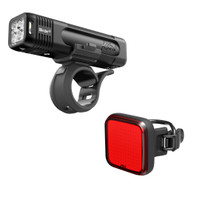 Knog Blinder 1000/Blinder 100 Lights, Front/Rear Set, Blk