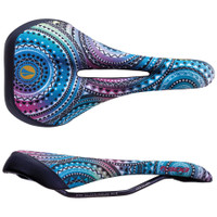 SDG Allure V2 Saddle, Lux-Alloy Rails, Surf Print