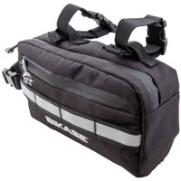 BiKASE Hipster Handlebar Bag And Fanny Pack, 1.3L, Black