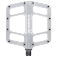 PEMBREE D3A Platform Pedals, Small, Silver