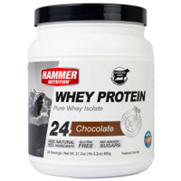 Hammer Nutrition Whey Protein Powder, Chocolate, 24 Servings
