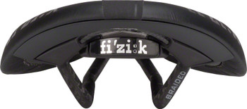 Fizik Arione R1 7x9 Braided Rail Saddle: Large rear view