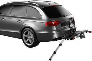 Thule EasyFold XT Hitch Bike Rack 2-Bike loading ramp