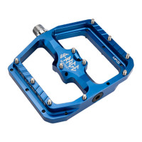 Burgtec Penthouse Flat MK5 B-Rage Edition Pedals, Deep Blue