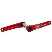 Hope Evo Crankset No Spider(68/73mm), 155mm, Red