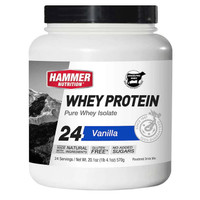 Hammer Nutrition Whey Protein Powder, Vanilla, 24 Servings