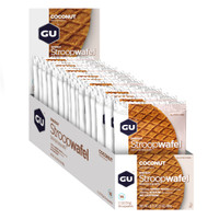 GU Stroopwafel, Coconut, 16/Count